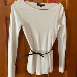 Peplum sweater